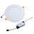 White + RGB LED Panel Light and Remote Control 6w/9w/16w/24W Recessed LED Ceiling downlight Acrylic Panel Lamp