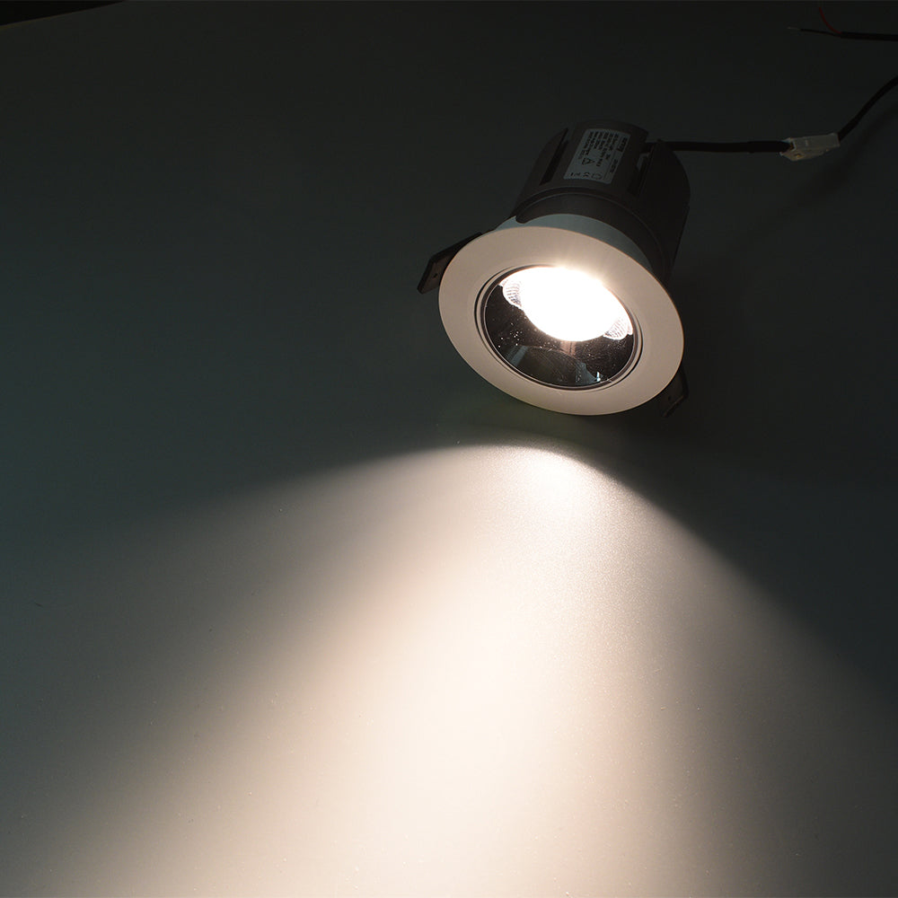 Soft Dimming DALI Dimmable 24 Beam Downlight LED Lamp Adjustablle 12W 20W 30W for Hotel Hall Meeting Room Supermarket Restaurant