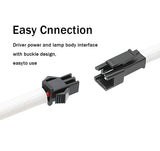 DBF Dimmable Square LED COB Downlight 7W 9W 12W 15W Angle Adjustable LED Ceiling Spot Lamp 3000K 4000K 6000K AC 110V 220V