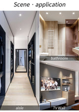 LED Downlight 3W 5W 7W 9W 12W 15W Recessed LED Spotlight Ceiling Lamp AC 220V 230V 240V Indoor Lighting Warm White Cold White