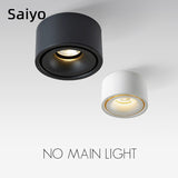 Led Downlight 220v Foldable Spot Light 10W 15W Surface Mounted LED Ceiling Spots Lamp For Home Bathroom Kitchen Indoor Lighting