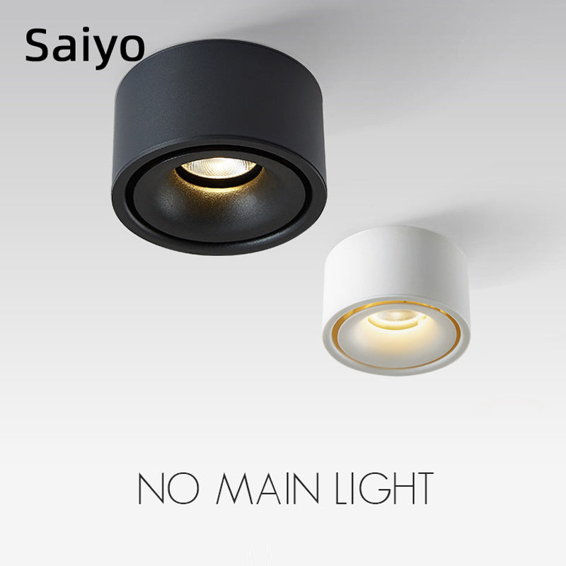 Led Downlight 220v Foldable Spot Light 10W 15W Surface Mounted LED Ceiling Spots Lamp For Home Bathroom Kitchen Indoor Lighting