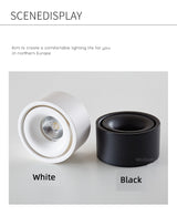 Led Downlight 220v Foldable Spot Light 10W 15W Surface Mounted LED Ceiling Spots Lamp For Home Bathroom Kitchen Indoor Lighting