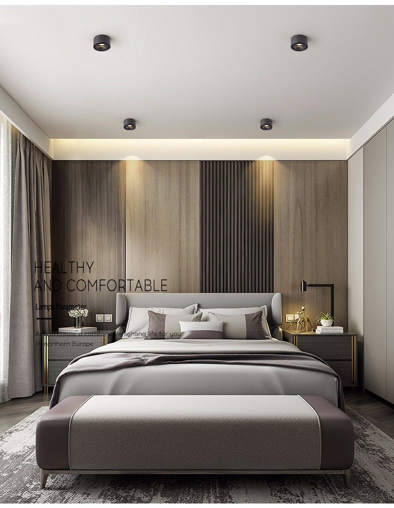 Led Downlight 220v Foldable Spot Light 10W 15W Surface Mounted LED Ceiling Spots Lamp For Home Bathroom Kitchen Indoor Lighting