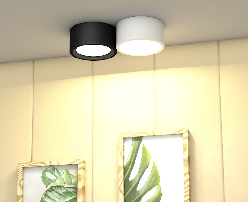 New LED COB Dimmable Downlights ac85-265V 7W 9W 12W 15W LED Ceiling Lamp Spot light pcs High quality Surface Mounted adjustment