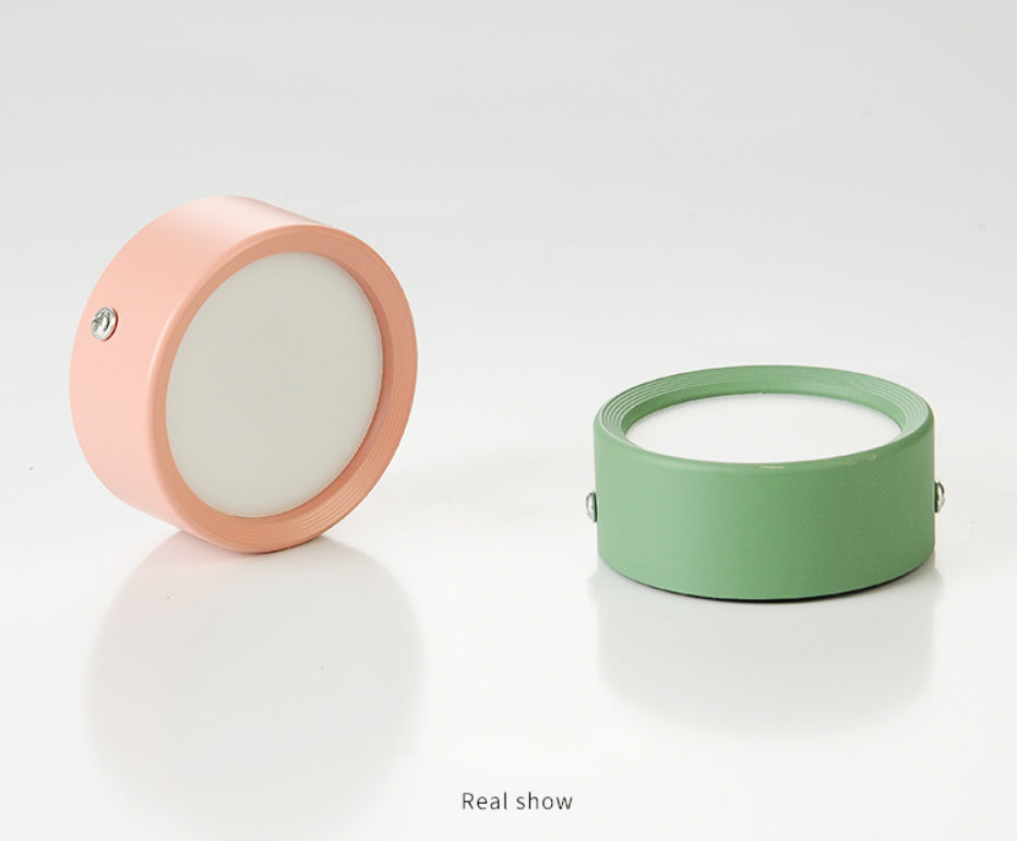 Surface Mounted LED Downlight 7W 9w 12W Ultra Thin Driverless Ceiling Lamps cob led spot lights 220V Ceiling Fixtures Lighting