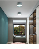 Surface Mounted LED Downlight 7W 9w 12W Ultra Thin Driverless Ceiling Lamps cob led spot lights 220V Ceiling Fixtures Lighting