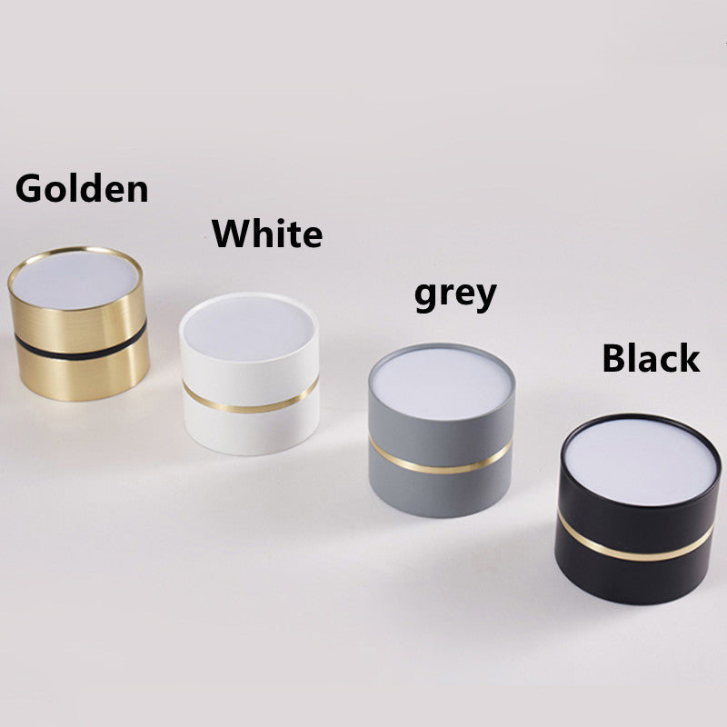 LED surface mounted downlight bedroom corridor aisle household light luxury entry light cloakroom simple modern living room spot