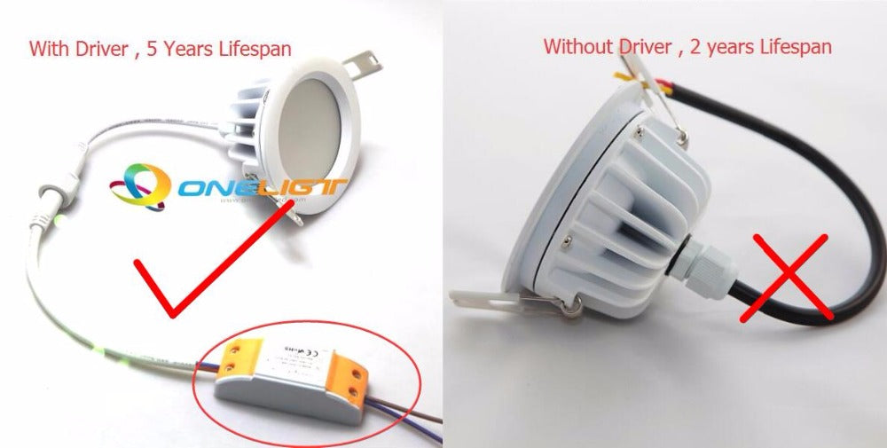 Waterproof IP65 Dimmable Led Downlight SMD 8W 10W (4pcs/lot) Dimming LED Spot Light Led Ceiling Lamp