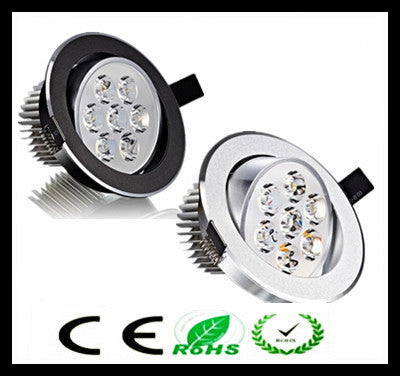 Led Downlights 9W 12W 15W 21W 110V 220V LED Ceiling dimmable 10PCS Downlight Lamps Led Ceiling Lamp Home Indoor Lighting