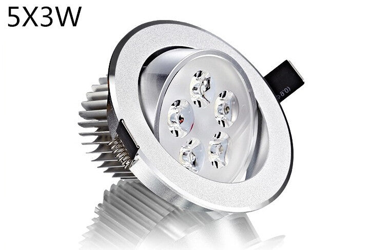 Led Downlights 9W 12W 15W 21W 110V 220V LED Ceiling dimmable 10PCS Downlight Lamps Led Ceiling Lamp Home Indoor Lighting