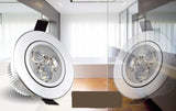 Led Downlights 9W 12W 15W 21W 110V 220V LED Ceiling dimmable 10PCS Downlight Lamps Led Ceiling Lamp Home Indoor Lighting