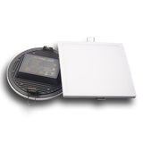 Ultra-narrow edeg led round square panel light led downlight  8w 16w 22w 30w conceal driver with snap-fit design