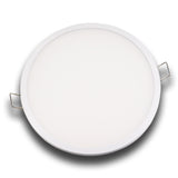 Ultra-narrow edeg led round square panel light led downlight  8w 16w 22w 30w conceal driver with snap-fit design