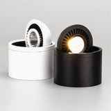 Surface mounted LED Downlight Dimmable Led COB Ceiling Spot light 5W 7W 9W 15W 360 degree rotating 110/220V Warm White/ white
