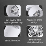 Spot Light Downlight LED Ceiling Lights Wine Cabinet Lighting Embedded Corridor Wardrobe Bar Mini Spotlight Indoor Store Lamp