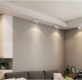 Surface mounted LED Downlight Dimmable Led COB Ceiling Spot light 5W 7W 9W 15W 360 degree rotating 110/220V Warm White/ white