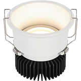 Dimmable LED Ceiling Downlight 10W 15W 20W white/Black Housing Recessed LED Ceiling Spot Lamp AC85-265V + Driver