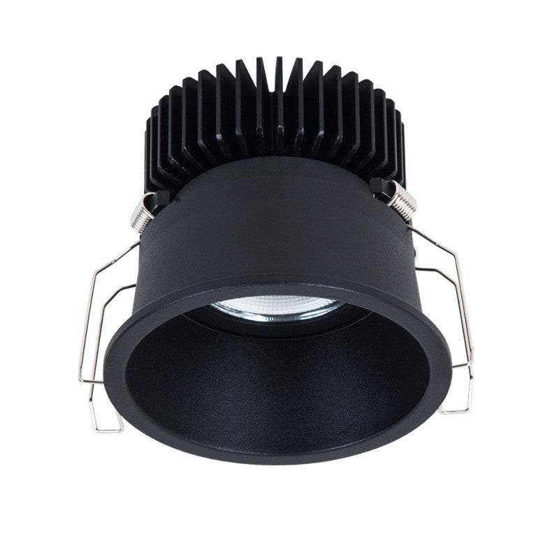 Dimmable LED Ceiling Downlight 10W 15W 20W white/Black Housing Recessed LED Ceiling Spot Lamp AC85-265V + Driver