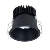 Dimmable LED Ceiling Downlight 10W 15W 20W white/Black Housing Recessed LED Ceiling Spot Lamp AC85-265V + Driver
