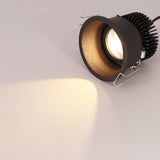 Dimmable LED Ceiling Downlight 10W 15W 20W white/Black Housing Recessed LED Ceiling Spot Lamp AC85-265V + Driver