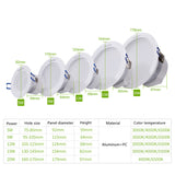 Downlight Spot LED Spotlights Light For Living Room Bedroom Home Stair Lighting Loft Lamp Plasterboard Ceiling Bar Counter Lamps