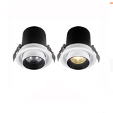 NEW LED Aluminum Recessed Rotating Downlight 7W/9W/12W/15W/12W/25W Chip COB Spot Light Ceiling Lamp AC85-265V Indoor Lighting