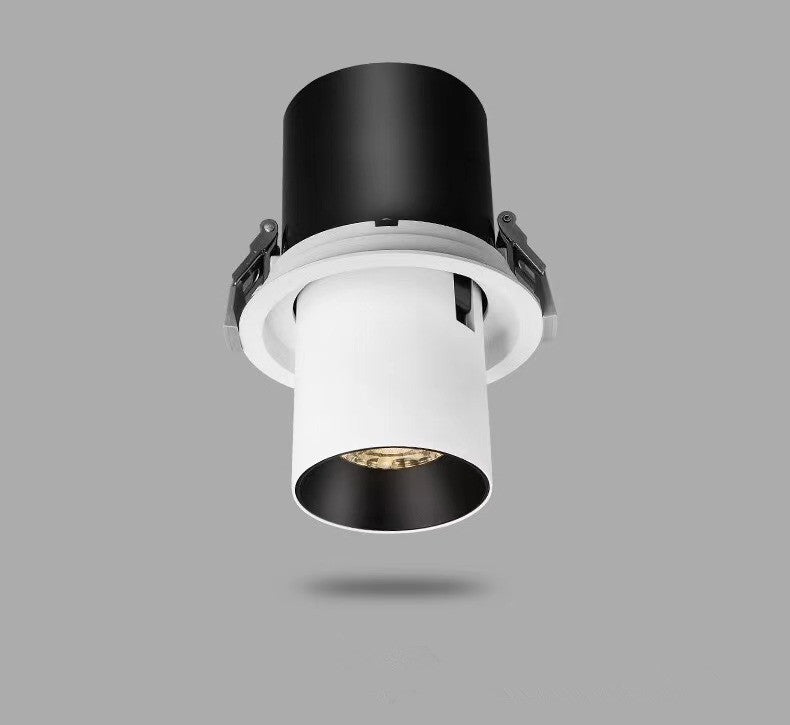 NEW LED Aluminum Recessed Rotating Downlight 7W/9W/12W/15W/12W/25W Chip COB Spot Light Ceiling Lamp AC85-265V Indoor Lighting