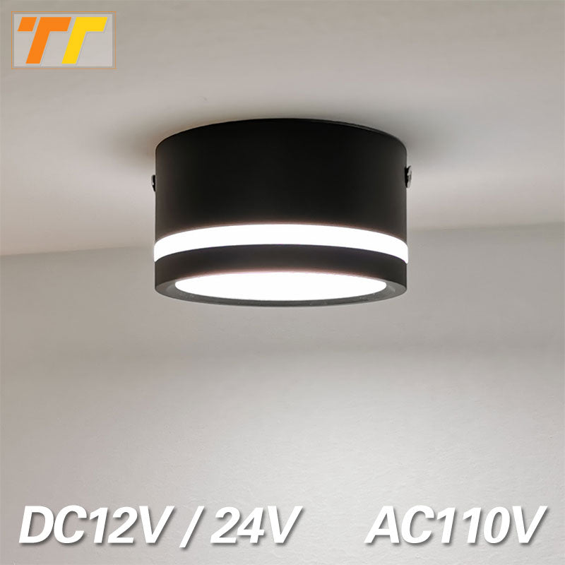 LED Downlight 12W 15W Surface Mounted 12V 110V 24V 5W 7W 9W Side Guide Lamp for Ceiling Spot lights Ceiling Fixtures Lighting