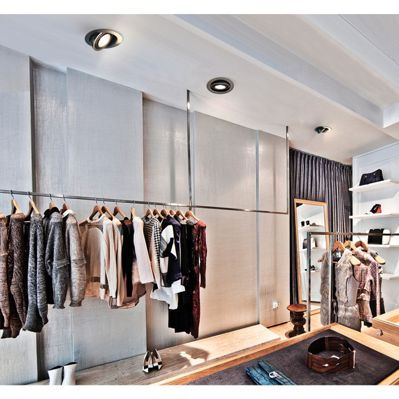 Square 360 Angle Adjustable LED COB Recessed Downlight Black/White 5W 7W 10W 12W 15W LED Ceiling Spot Light Pic Background