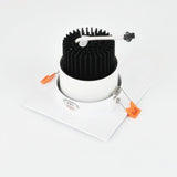 Square Recessed Dimmable COB LED Downlights 7W 9W 12W 18W 24W LED Ceiling Spot Lights 110-240V LED Ceiling Lamps Indoor Lighting