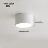 BRGT LED Surface Mounted Downlight 5W 7W 9W 12W SMD Ceiling Lamp Round Spot Lights AC85-265V Focos For Home Shop Indoor Lighting