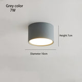 BRGT LED Surface Mounted Downlight 5W 7W 9W 12W SMD Ceiling Lamp Round Spot Lights AC85-265V Focos For Home Shop Indoor Lighting