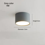BRGT LED Surface Mounted Downlight 5W 7W 9W 12W SMD Ceiling Lamp Round Spot Lights AC85-265V Focos For Home Shop Indoor Lighting