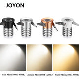 LED Mini Spotlight Downlight Recessed In LED Spot Light 1W 3W for Indoor Store Counter Home Kitchen Recessed Led Ceiling Light