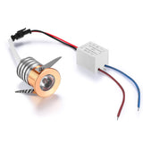 LED Mini Spotlight Downlight Recessed In LED Spot Light 1W 3W for Indoor Store Counter Home Kitchen Recessed Led Ceiling Light