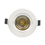 LED Downlight Dimmable COB 5W 10W White Body Full Aluminum With Driver 110V 220V for Home Store Office Hotel light