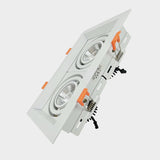 Square Recessed Dimmable COB LED Downlights 10W 20W 30W LED Ceiling Spot Lights AC85-265V LED Ceiling Lamps Indoor Lighting