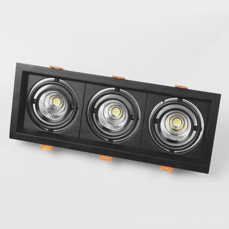 Square Recessed Dimmable COB LED Downlights 10W 20W 30W LED Ceiling Spot Lights AC85-265V LED Ceiling Lamps Indoor Lighting