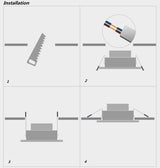 Square Recessed Dimmable COB LED Downlights 10W 20W 30W LED Ceiling Spot Lights AC85-265V LED Ceiling Lamps Indoor Lighting