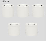 COB LED Recessed Downlights Dimmable 5W 7W 9W 15W Surface Mounted LED Ceiling Lamps Spot Light 360 Degree Rotation AC110V 220V