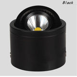 COB LED Recessed Downlights Dimmable 5W 7W 9W 15W Surface Mounted LED Ceiling Lamps Spot Light 360 Degree Rotation AC110V 220V
