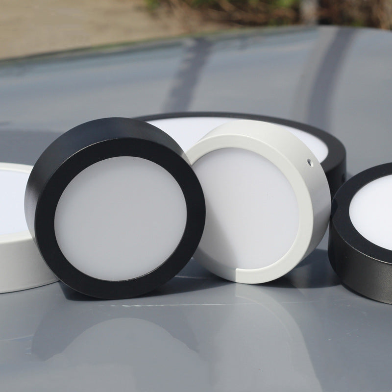 Round Square Panels Light Surface Mounted LED Ceiling Downlight Aisle Corridor Porch Ceiling lamp 6W 9W 12W 18W 24W