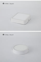 Round Square Panels Light Surface Mounted LED Ceiling Downlight Aisle Corridor Porch Ceiling lamp 6W 9W 12W 18W 24W