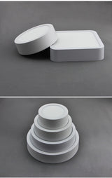 Round Square Panels Light Surface Mounted LED Ceiling Downlight Aisle Corridor Porch Ceiling lamp 6W 9W 12W 18W 24W
