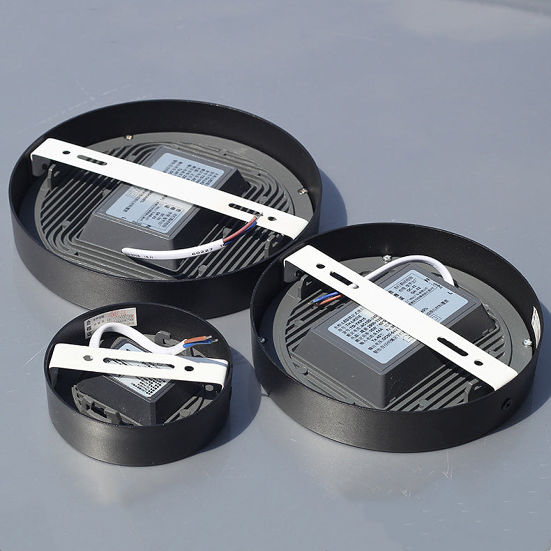 Round Square Panels Light Surface Mounted LED Ceiling Downlight Aisle Corridor Porch Ceiling lamp 6W 9W 12W 18W 24W