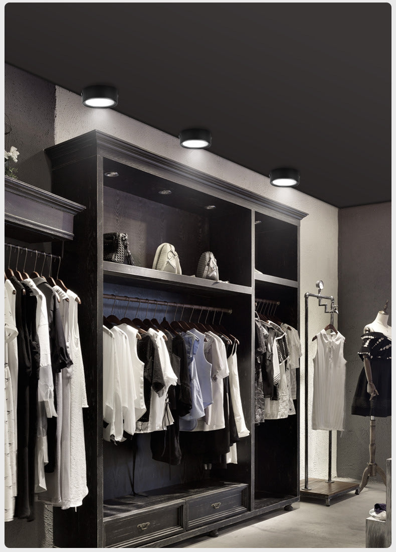 Round Square Panels Light Surface Mounted LED Ceiling Downlight Aisle Corridor Porch Ceiling lamp 6W 9W 12W 18W 24W