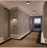 Round Square Panels Light Surface Mounted LED Ceiling Downlight Aisle Corridor Porch Ceiling lamp 6W 9W 12W 18W 24W