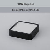 Round Square Panels Light Surface Mounted LED Ceiling Downlight Aisle Corridor Porch Ceiling lamp 6W 9W 12W 18W 24W