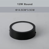 Round Square Panels Light Surface Mounted LED Ceiling Downlight Aisle Corridor Porch Ceiling lamp 6W 9W 12W 18W 24W